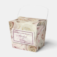 Cama de Rosas Casamento Retirar Caixas de Favor