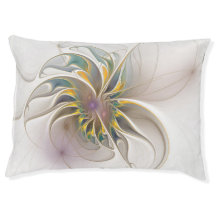 A colorful fractal ornament. Abstract Flower art