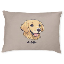 Cama Para Animais De Estimação Cachorro de Ouro Personalizado