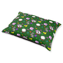 Cama de Animais de Desenho Animado da Fazenda