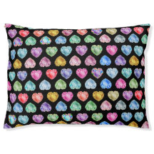 Diamond Heart Watercolor Pattern Cute Pastel Funny