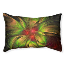 Flores de fantasia fractal macia e terna