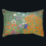 Cama Para Animais De Estimação Gustav Klimt Flower Garden Cottage Nature<br><div class="desc">Uma bela pintura de jardim - esta é uma pintura clássica de Gustav Klimt,  chamada Jardim de Algodão,  ou Jardim Bauergarten,  1907,  que é um close up de um jardim floral,  uma pintura floral colorida.</div>