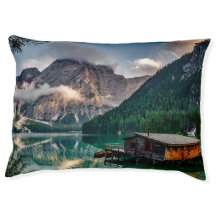 Imagem de Paisagem do Lago de Montanhas Italianas
