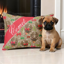 Padrão Rena de Natal Feriado
