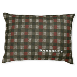 Cama Para Animais De Estimação Xadrez de Agulha do pino personalizado