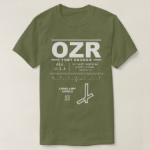 Camada aérea do Exército Fort Rucker OZR T-Shirt