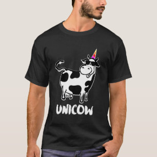 Camada De Leite Da Unicow Farmer Com Camisa Engraç