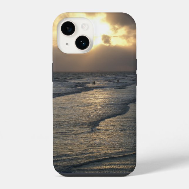 Camadas de capas de iphone de caixa-mate de tranqu (Verso)