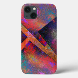 Camadas de imagens rústicas coloridas dispostas de