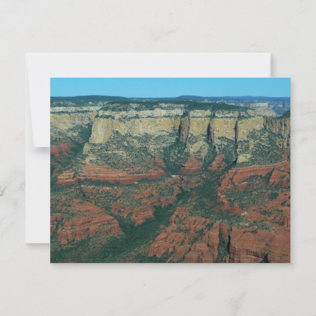 Camadas de Rochas Vermelhas na Arizona de Sedona (Frente)