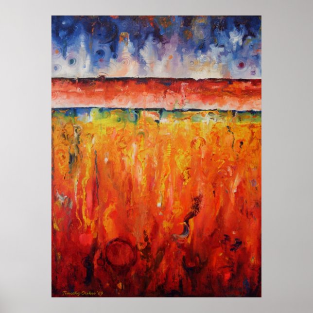 Camadas de Tempo - Impressão de Tela (Frente)