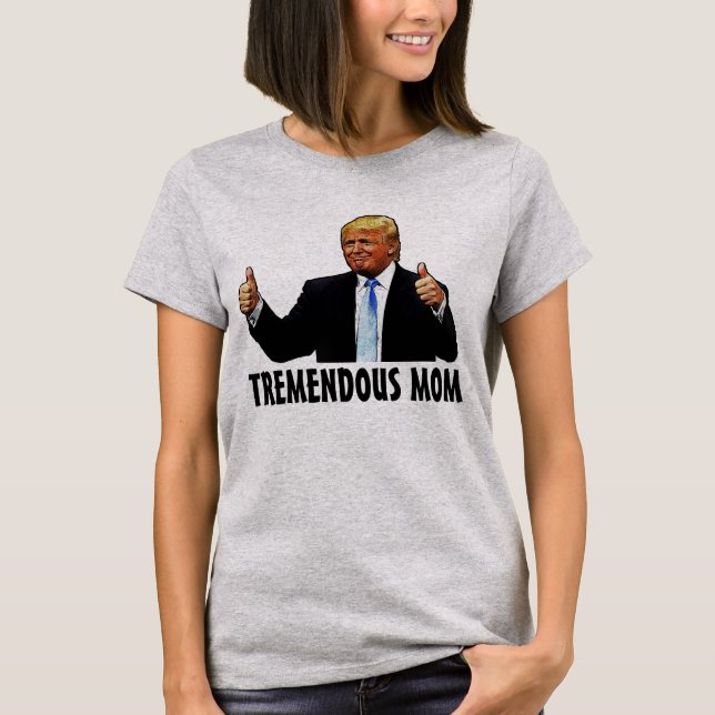 CAMADAS T DE TRUMP DO MOM CAMISETAS DONALD (Frente)