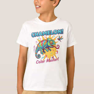 CAMALEÃO! Camisa T-Shirt Mestre das Cores – Réptil