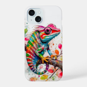 Camaleão Neon Charlie, Colagem da Floresta Tropica