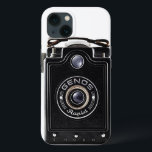Câmara de Vintage Genos Rapid<br><div class="desc">Aproveite este cobrir telefônico Genos Rapid que mantém viva a nostaliga desta câmera vintage. Apresentando VintageCamCovers, o acessório perfeito para o fotógrafo nostálgico! Nossos cobrir telefônicos são projetados para aqueles que amam câmeras antigas e apreciam a beleza e o artesanato das câmeras icônicas. Cada cobrir é impresso com cores vibrantes...</div>