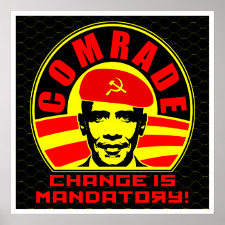 Camarada Obama Poster