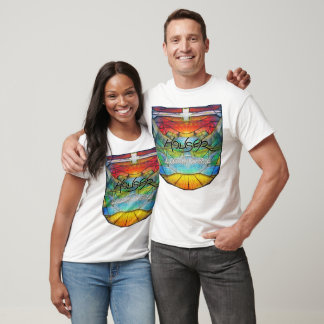 CAMARÃO - CAMISA T UNISEX LUMINOSA (FRENTE DE CRES