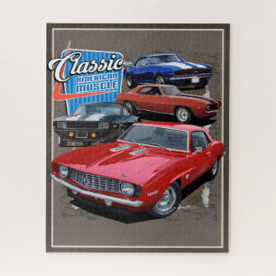 Camaro Car group Jigsee Quebra-cabeça
