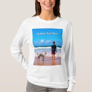 Camarote Sua Foto de Animal de Estimação Camiseta