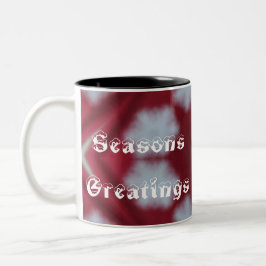 Camas Vermelhas Natal - Caneca de café