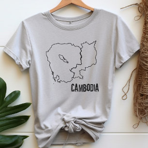 Camboja: Campo de Mapa de Camisas Cambojanas