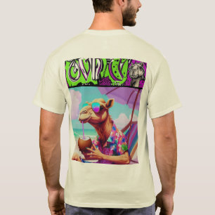 Camel Beach legal Vibes T-Shirt - Arte de Sonhos d