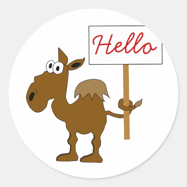 Camel com adesivo de sinais (Frente)