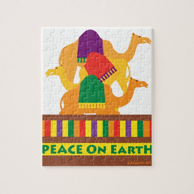 Camel Holiday Quebra-cabeça (Vertical)