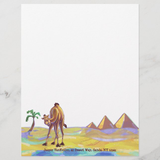 Camel Stationery (Frente)
