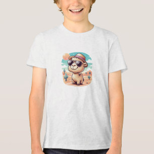 Camela legal T-Shirt - Bicho De Cartoon No Deserto