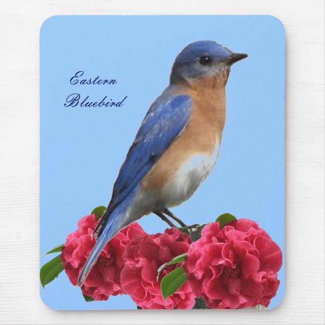 Camélia oriental Mousepad do Bluebird (Frente)