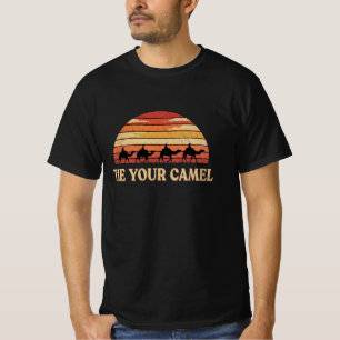 Camelo Amarrado - Camiseta Masculina Islâmica