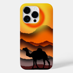 Camelo No Deserto Sunset