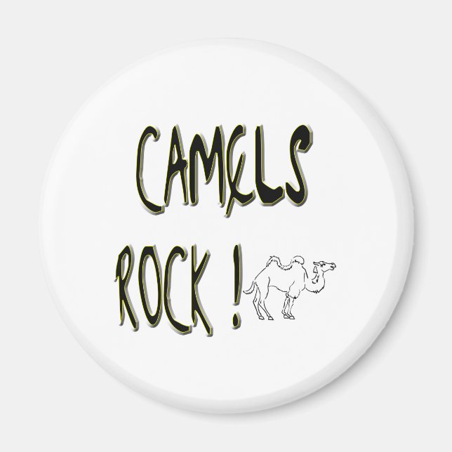 Camels Rock! Íman (Frente)