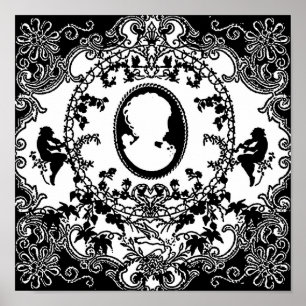 Cameo francês ~ Impressão / Poster