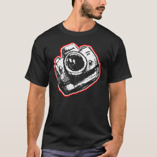 Câmera de SLR - camisas escuras somente