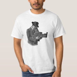 Camera "Graflex" Anúncio T-Shirt
