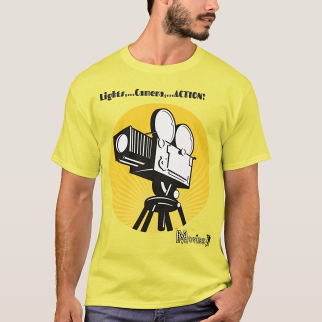 Camera Graphic T-Shirt (Frente)