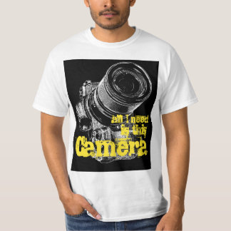Câmera legal de camisetas fotógrafos
