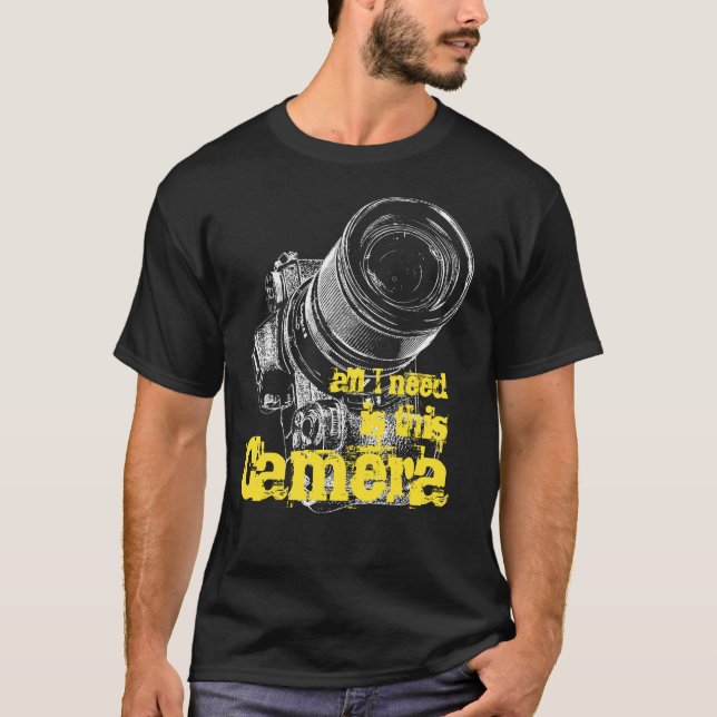 Câmera Legal de camisetas fotógrafos (Frente)