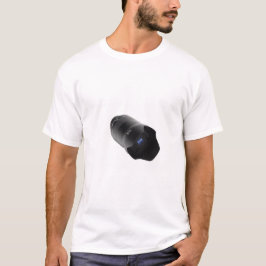 Camera Lente branca T-shirt branca