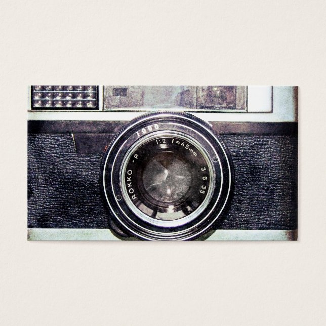 Câmera preta antiga (Frente)