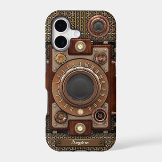 Câmera Steampunk Vintage #1E (De Luxe!)