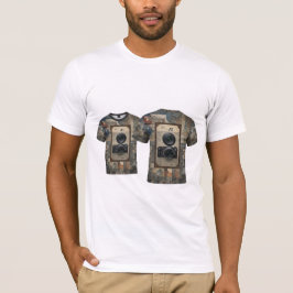 Camera Vintage Graphic T-Shirt - Fotografia Retrog