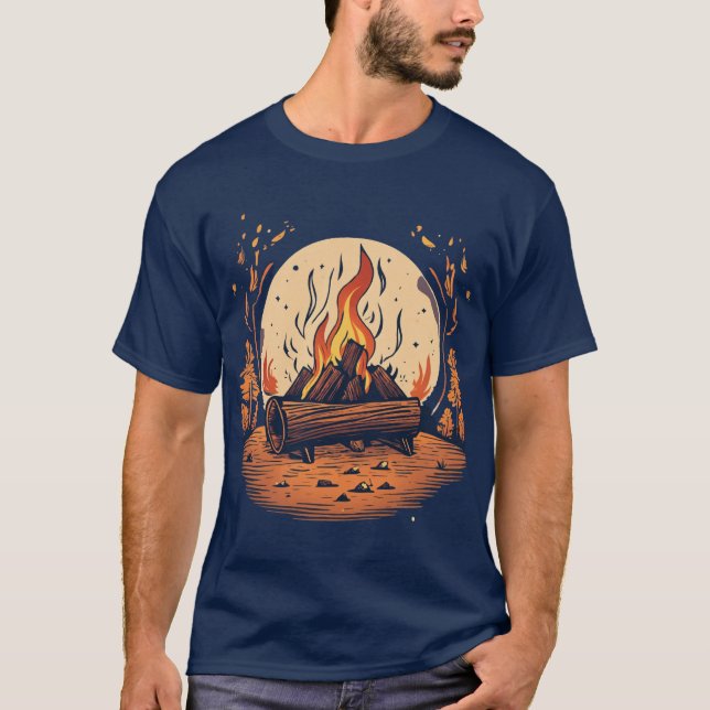 Camfire Nights T-Shirt (Frente)