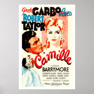 Camille 1936 Cartaz de Filme IMPRESSÃO A5-A1 30s G
