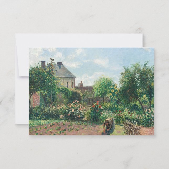 Camille Pissarro O Jardim do Artista em Eragny (Frente)