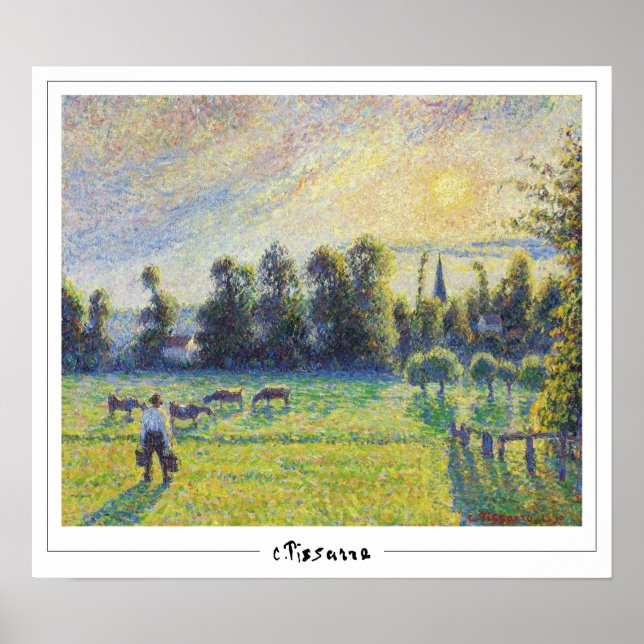 Camille Pissarro Zedign Art Poster #174-2 (Frente)