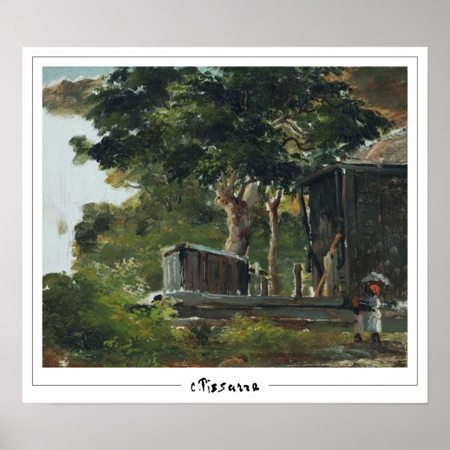 Camille Pissarro Zedign Art Poster #204 (Frente)